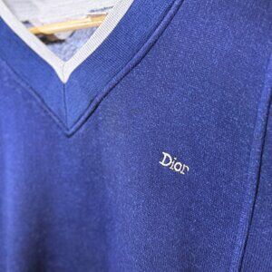 Vintage Christian Dior Monsieur V-neck Sweater